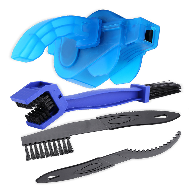 Bicicleta cadena lavadora limpiador traje cadena caja mountain bike accesorios herramienta de mantenimiento cepillo de limpieza