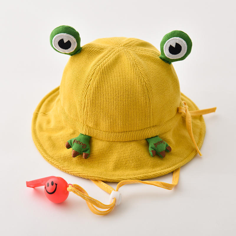 91g Weight Hat Classification Cotton Fabric Type Bucket Hat Hats Type 1 Piece Quantity Daily Occasion Frog Pattern All Seasons Season Children Unisex Gender Patchwork Design Cute Style Children Unisex Cute Frog Patchwork Bucket Hat 5