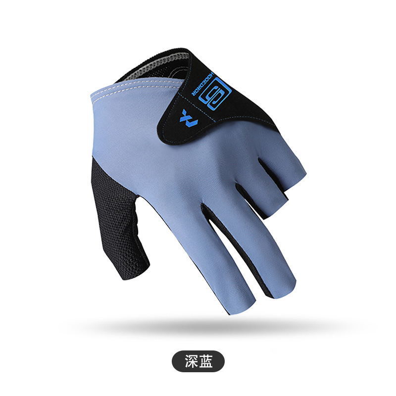 Guantes de billar, snooker de medio dedo para hombres y mujeres, ropa individual, seda de hielo elástica suave, guantes finos con hebilla antideslizante transpirables image 11