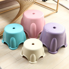 加厚小凳子儿童家用浴室凳成人防滑踩脚塑料凳洗澡矮凳玄关换鞋凳