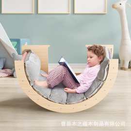 跨境攀爬架摇椅儿童幼儿宝宝体能训练玩具可折叠三角攀爬架儿童椅