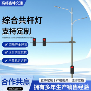 Wholesale In-Stock Multifunctional Traffic Light Poles, Signage Monitoring Poles, Signal Light Poles, Street Lights, Multi-Pole Integrated Light Poles
