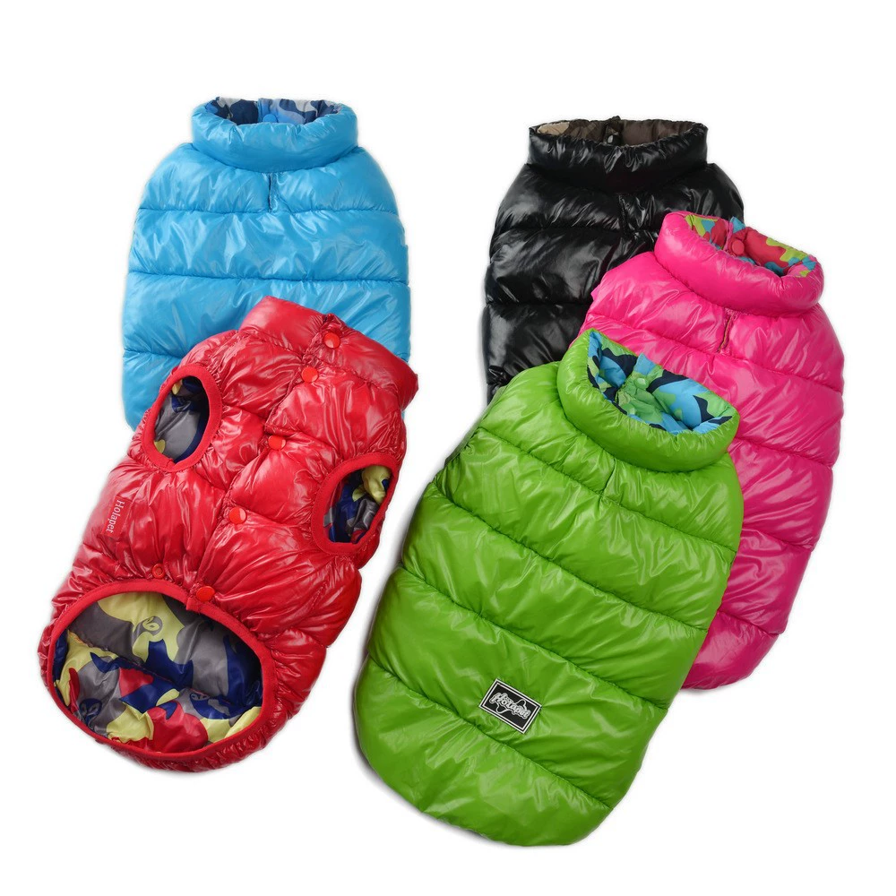 Амазонская собачья одежда двухсторонняя камуфляжная кошка хлопковая одежда женская чихуахуа Bomei осень-зима толстая одежда фабрика