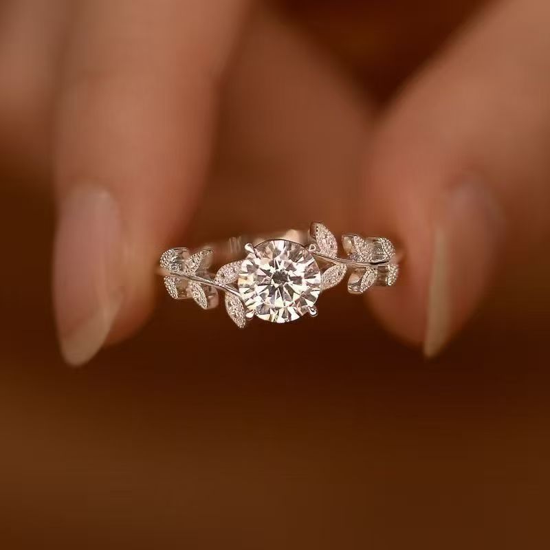 Funkelnder Damenring Designer Schmuck Elegant Und Angenehm_voghion.com