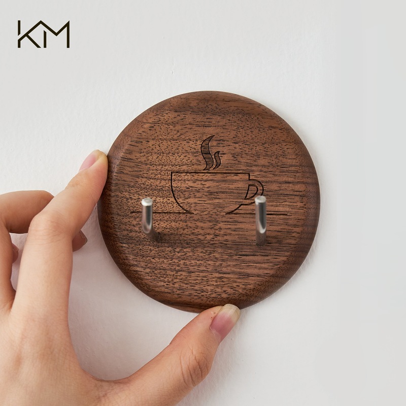 Cat's Claw Coffee Handle Hanging Storage Hook Cute Storage Pendant Ornaments Bar Walnut Storage Hook Cat's Claw Coffee Handle Hanging Storage Hook Cute Storage Pendant Ornaments Bar Walnut Storage Hook
