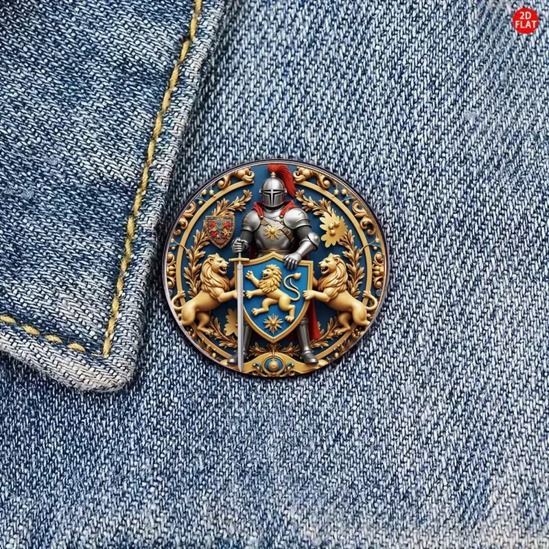 Historische Mittelalter Gothic Brosche Für Damen Und Herren_voghion.com