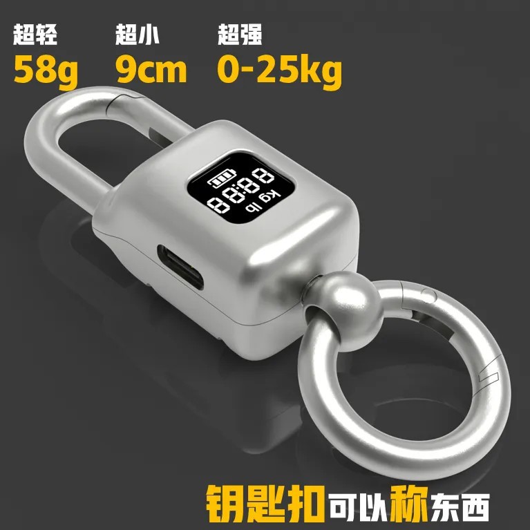 钥匙扣电子秤行李秤钥匙扣买菜手提秤便携电子秤