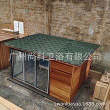 厂家直销酒店别墅家用多功能远红外线汗蒸房桑拿房装修桑拿房