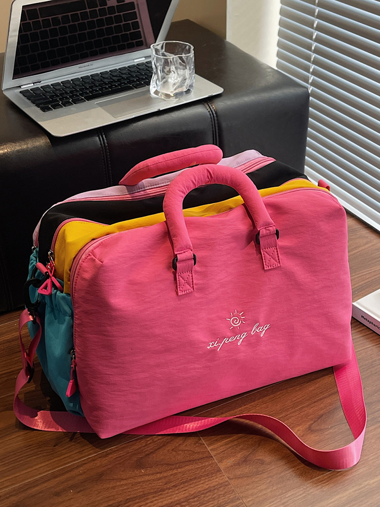Nueva bolsa de viaje para hombres y mujeres de gran capacidad de separación seca y húmeda de deportes de yoga bolsa de fitness bolsa de equipaje fábrica al por mayor
