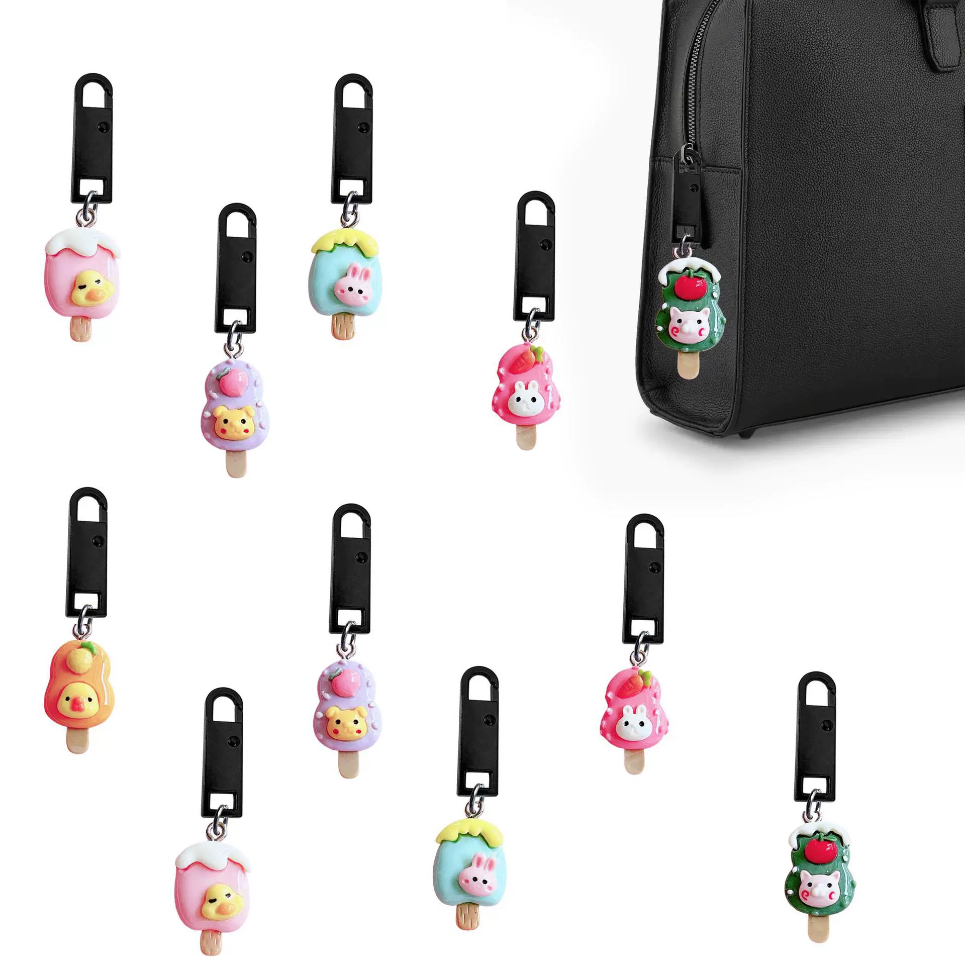 Аксессуары на молнии, креативный мультяшный кулон, AliExpress