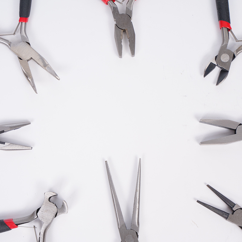 Manufacturer Supply Mini Pliers 4.5 Inch Small Pliers Set of 9 Jewelry Bead DIY Handmade Pliers