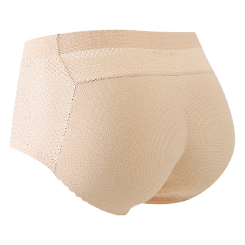 Sexy Butt-Lifting Panties with Thickened Fake Butt Pads, Seamless Women's Summer Butt-Enhancing Pants, Peach-Shaped Buttocks Enhancement Pants