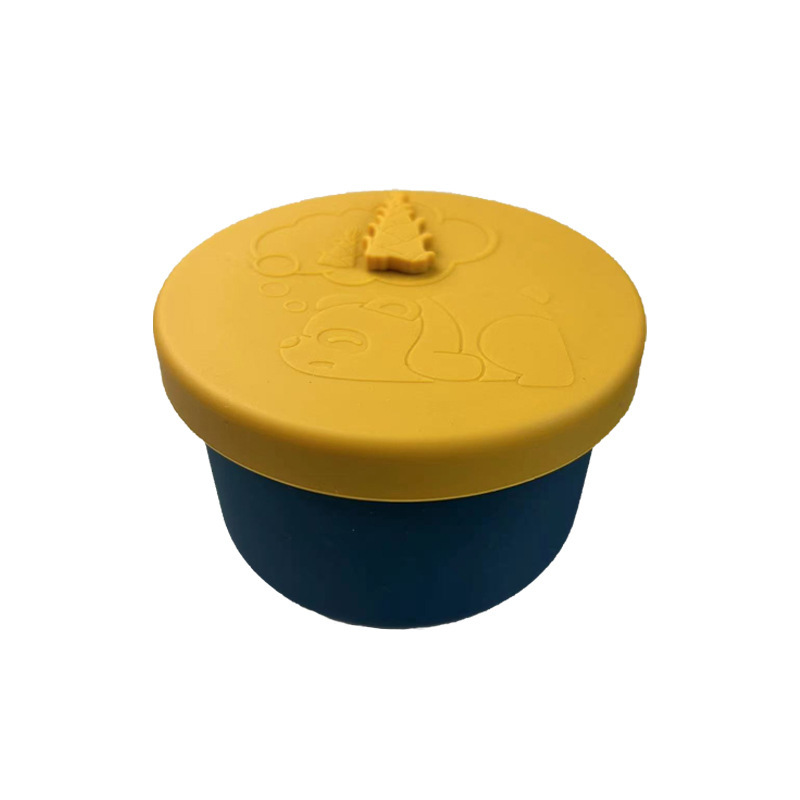 Fiambrera de silicona, bento de grado alimenticio, plato de almuerzo, horno microondas, comedor para niños de escuela primaria, lonchera para trabajadores de oficina