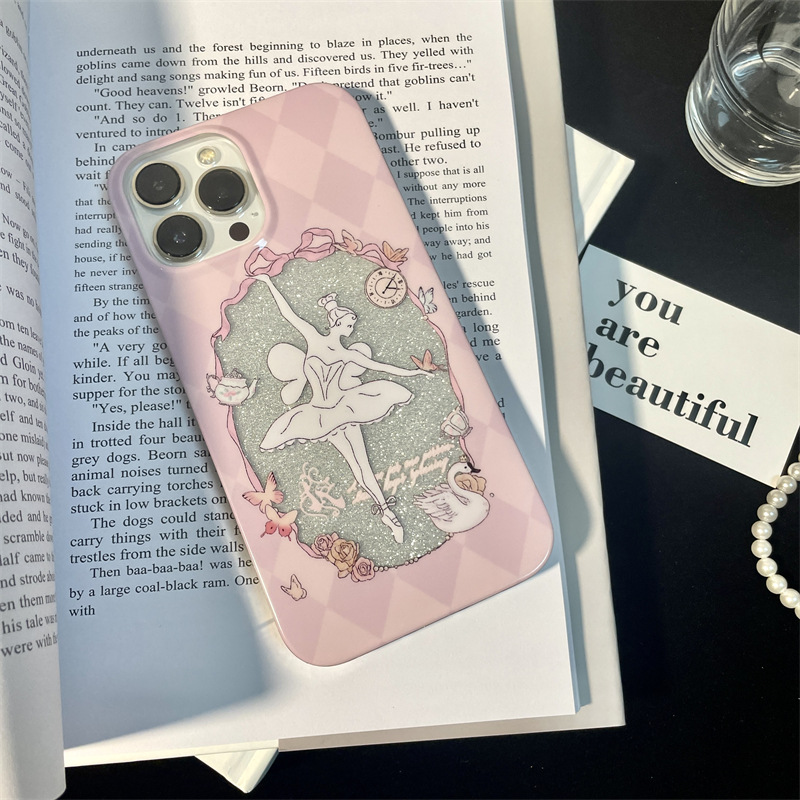 Elegant Lady Sweet Butterfly Arylic   Phone Cases display picture 5