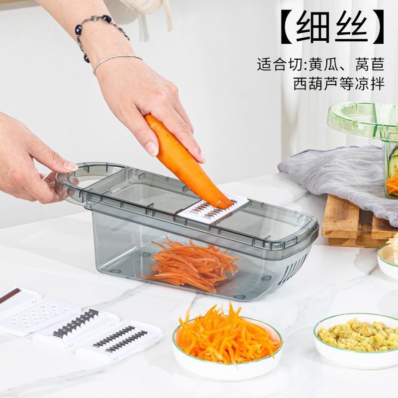 Kit de tablero de vegetales de mano, tablero de inserción de patata, cortador de vegetales, cortador de fibra de frotar, cortador de fibra de fibra de hortalizas.