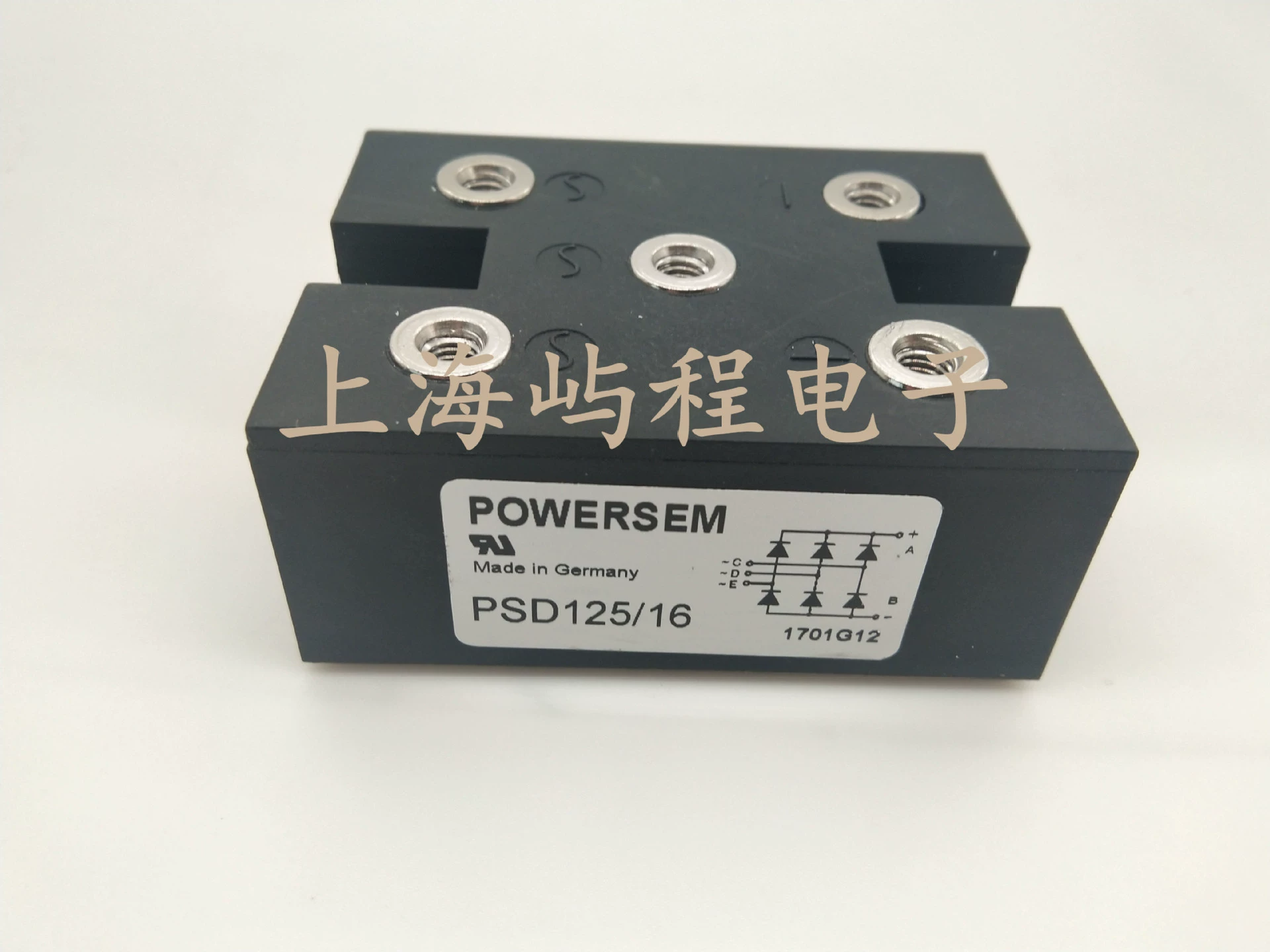 Немецкий POWERSEM трехфазный полуправленный мост выпит PSDH70/16 PSDH70/14 PSDH70/18 модуль