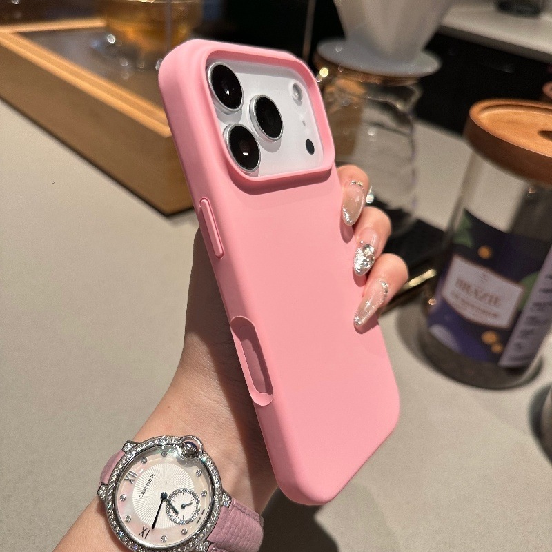 适用iPhone17promax手机壳液态硅胶苹果17Pro带AI拍照按键17AIR壳|undefined