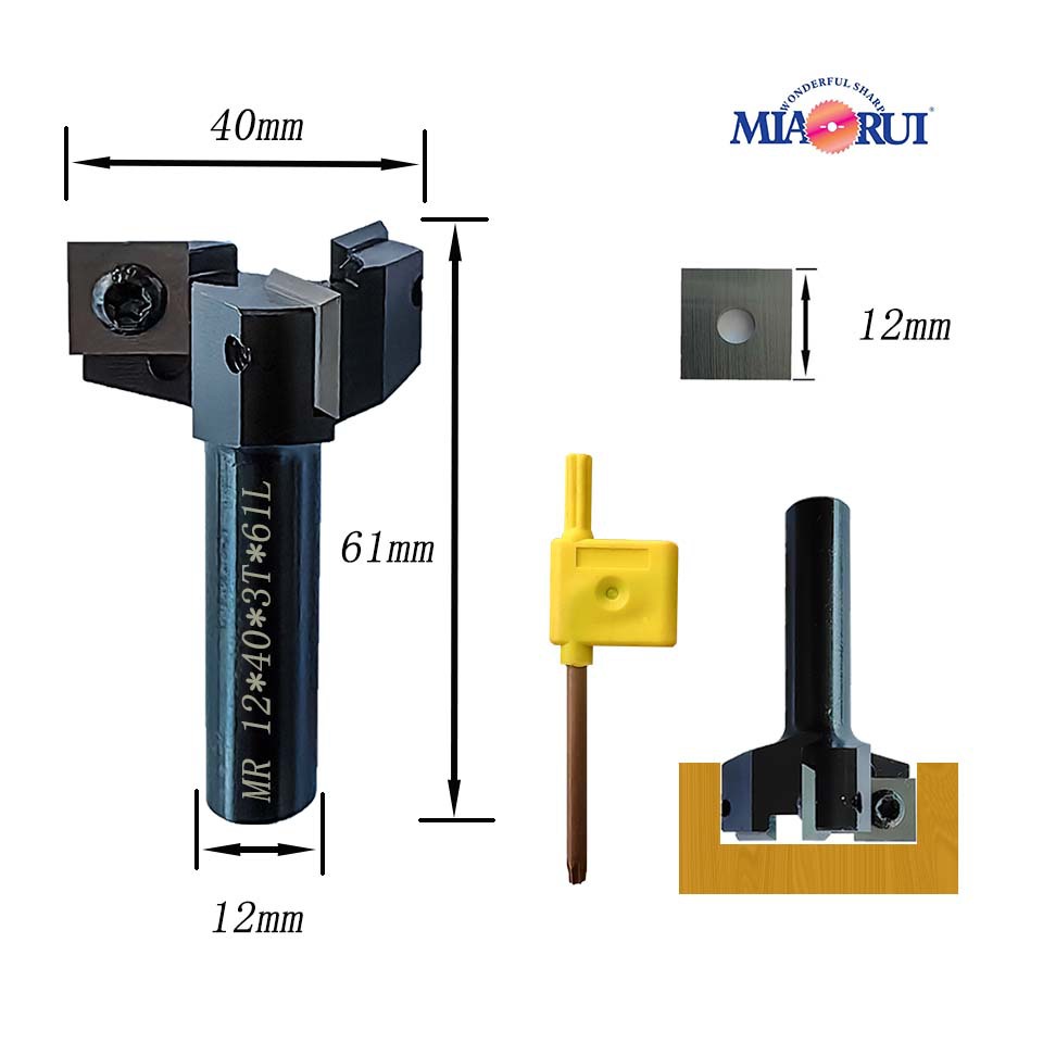 Carpintería abridor de orificios descartado, cuchillo de limpieza, cuchillo ranurado en forma de T, cuchillo de placa, cuchillo en forma de V, fresa de gong al por mayor, personalizado