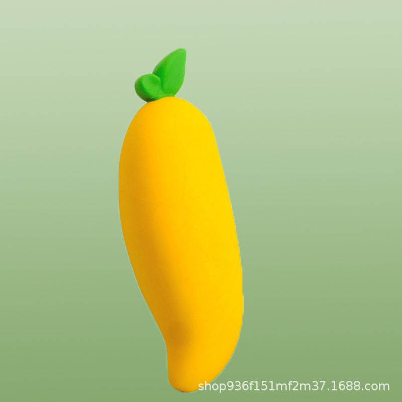 WUBA creativo fruta borrador lindo mango fresa zanahoria borrador limpio y menos caspa borrador mango Roble