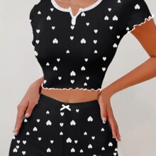 2025���¿�R�d�Ҿ�ӡ���ӗl���ļ~��Ůʽ˯�����b���⴩�Ҿӷ�