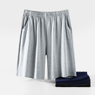 Men's Cotton Summer Shorts Thin Large Size Loose Home Pants