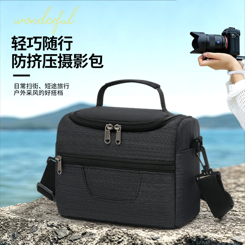 Ultralight and portable DSLR camera bag, unisex mirrorless camera bag, camcorder bag