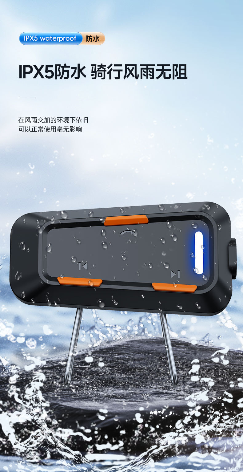 Motorcycle helmet wireless bluetooth headset driving camera recorder APP real-time video double intercom headset
