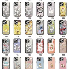 総図潮牌アクリルはiPhone16リンゴ15携帯ケース14漫画マグネット13転倒防止全包ハードを適用している