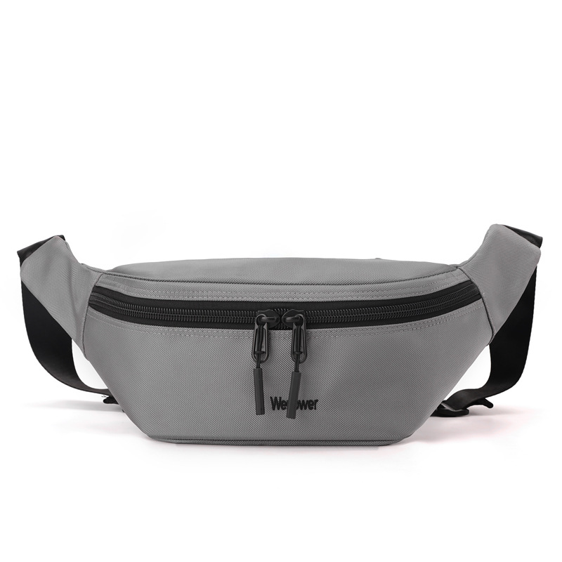WEPOWER nuevo tipo de hombre de hombro, bolso de pecho ligero y simple, bolso para teléfonos móviles, bolso de cintura deportivo al aire libre