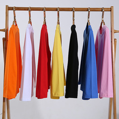 2024春季童裝長袖T恤寬鬆款純棉套頭打底衫圓領上衣一件印圖代發