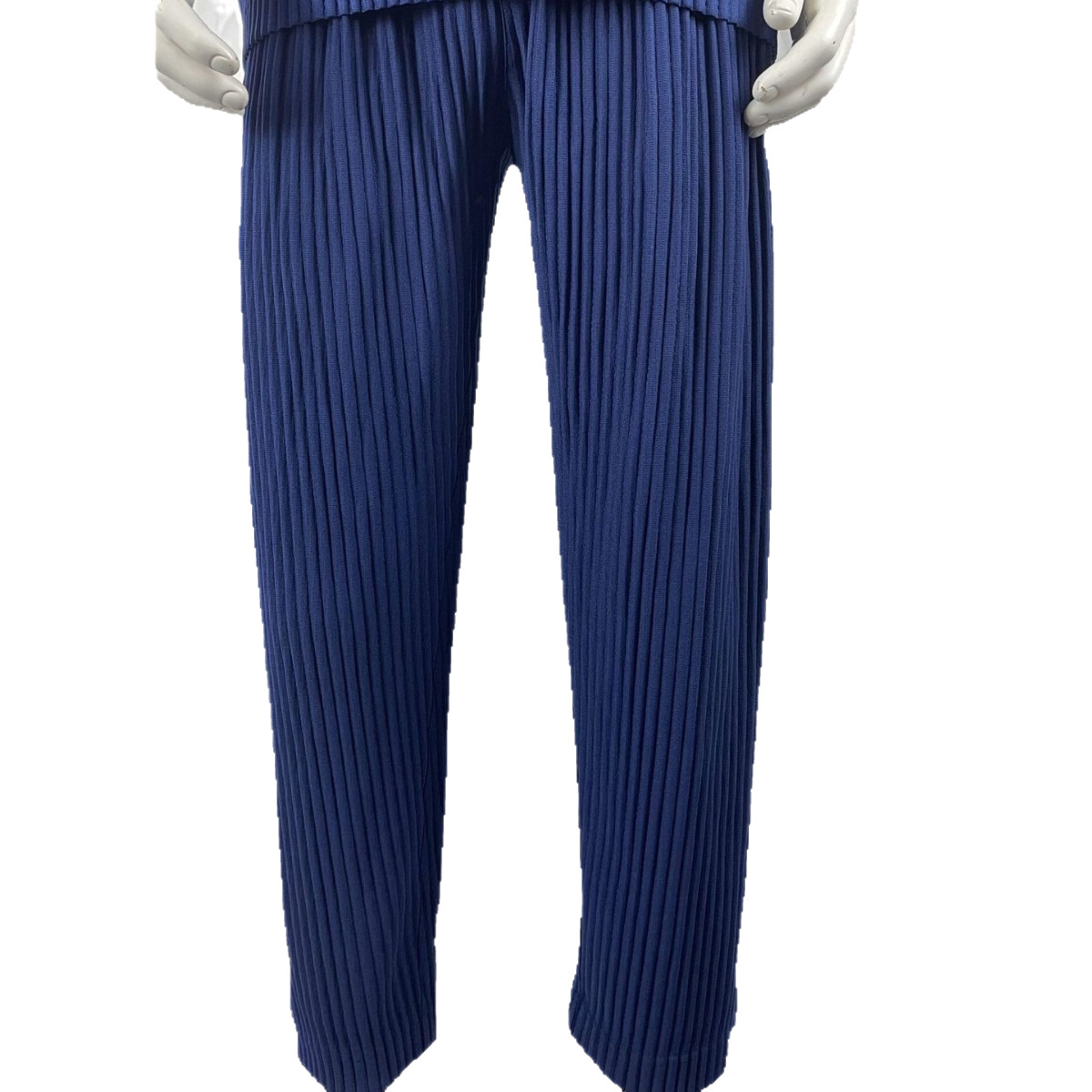 Miyake Workshop plisados pantalones de verano para hombre drapeado rábano elástico casual japonés suelto nueve puntos JF149