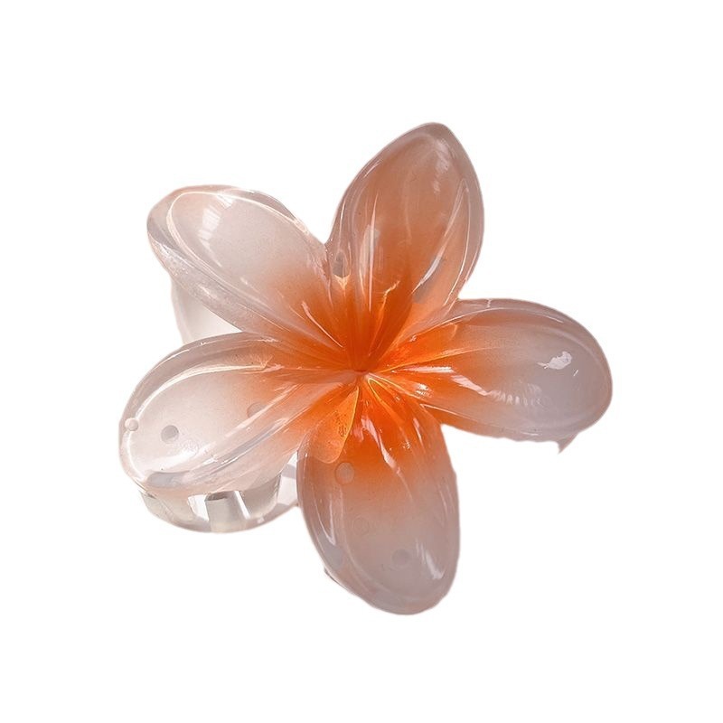 クロスボーダーの卵の花は大きいサイズの高級感のグラデーションの花の髪を挟んで後頭部を挟みます。|undefined