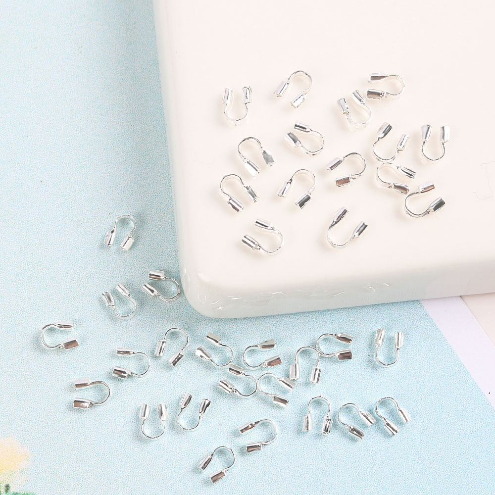 銅製のU型テールバックルU型位置決め管の最後の位置決め材料の線材保護diyエンドピース材料の部品