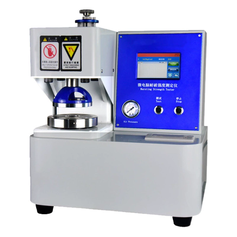 Коробка ломая оборудование для испытаний тестера разрывной прочности картона машины испытания Рифленое кожаное взрывая