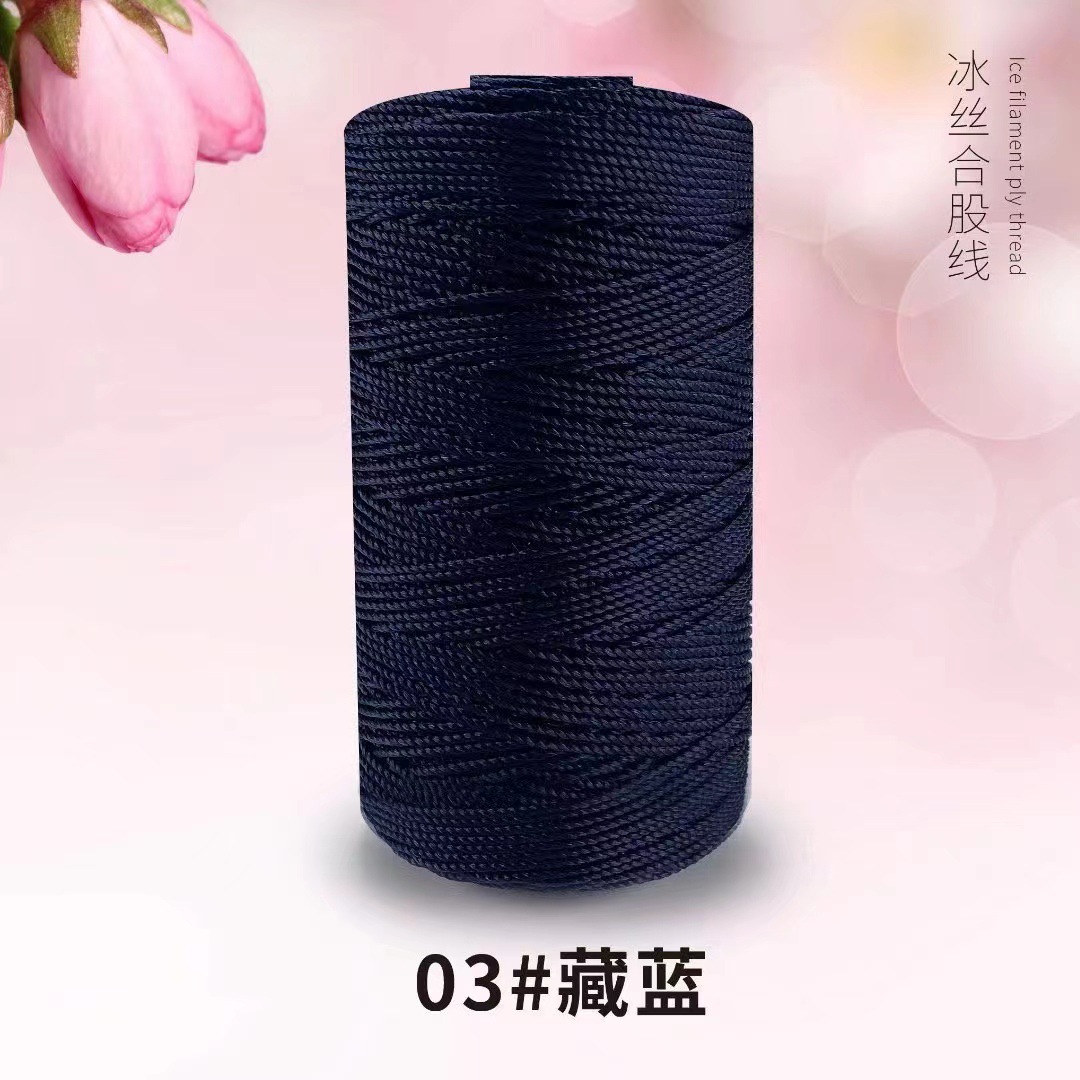 Hilo para Crochet de 3 Hebras de Nylon para Tejido a Mano