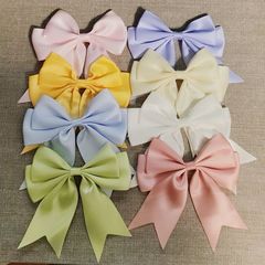 11cmアリの角の蝶結びの香水瓶の子供のヘアバンドの携帯電話の携帯電話の装飾の両面のリボンの現物の蝶結び