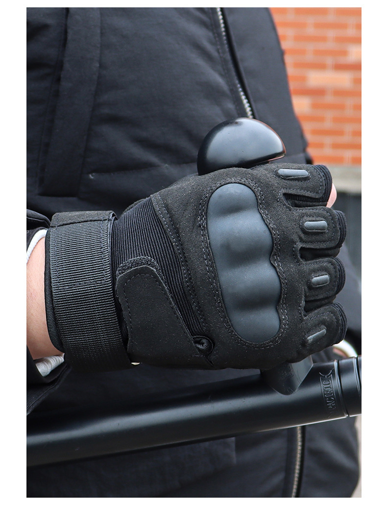 Umfassende Outdoor-Halbfinger-Taktikhandschuhe für Erwachsene zum Radfahren, Fitness, Sport, Bergsteigen, Schutz, Rutschfest_voghion.com