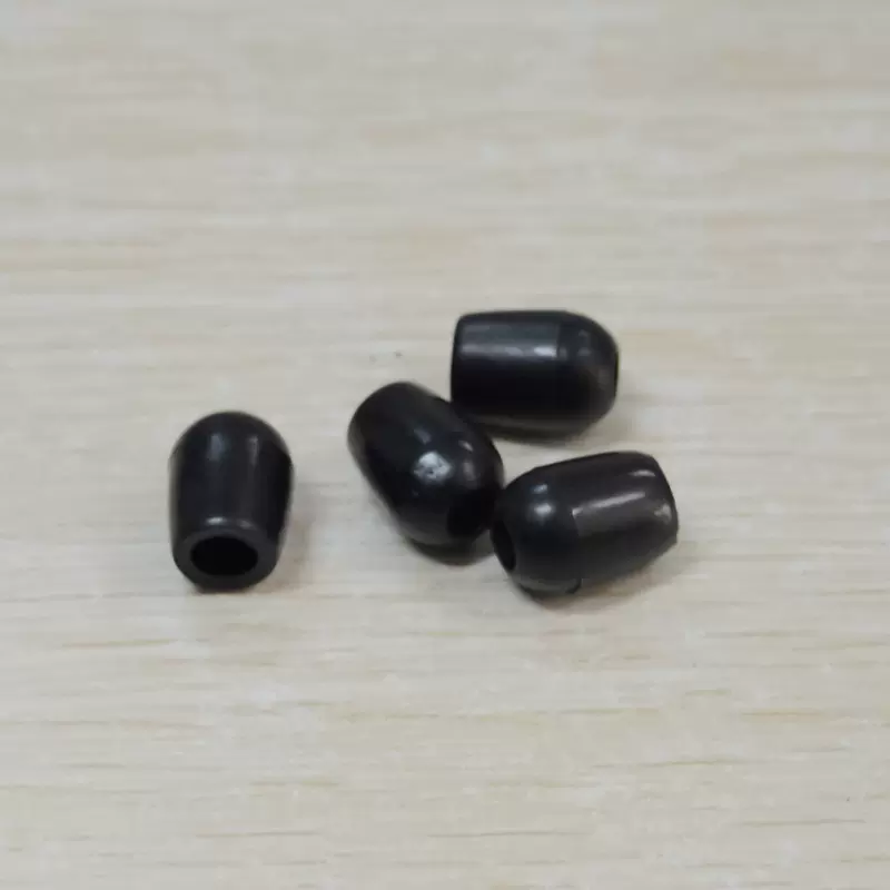 黑色听诊器耳塞 耳豆 软耳塞 一对 听诊器配件