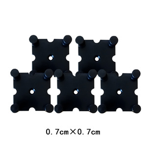 Gym Environmentally Friendly Rubber Floor Mat Installation Reinforcement Buckle Splicing Seamless Rubber Floor Tile Special Installation Buckle Piece
