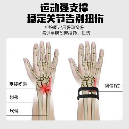 TFCC sports yoga wrist guards for men and women fitness nylon wrist straps basketball badminton pressurized breathable wrist guards