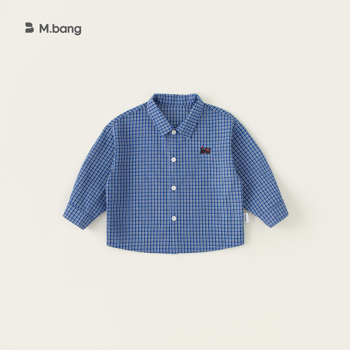 Yoobao ropa infantil para niñas camisa a cuadros coreana 2025 primavera nueva camisa casual para niños suelta camisa de mujer