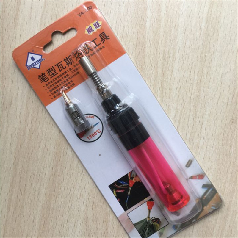 VA-100 de gas de soldadura de hierro portátil de calor cabrito de gas de soldadura de hierro eléctrico de soldadura de hierro pluma tipo de gas de pulverización pistola de soldadura