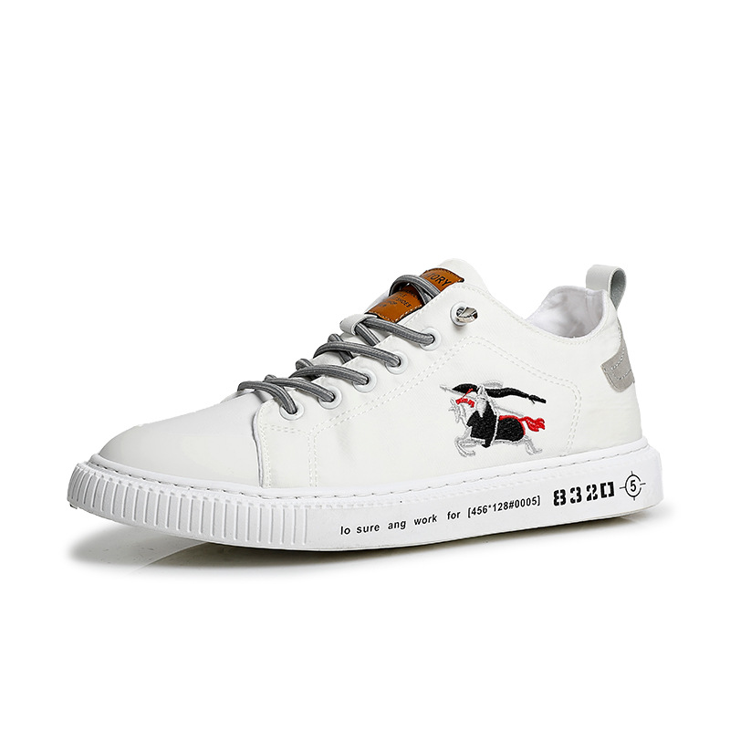 s Summer White Shoes Canvas Casual Shoes Breathable Sneakers Fashion Trendy Men's Casual Shoes Low Top Sports Shoes Men's Shoes_voghion.com
