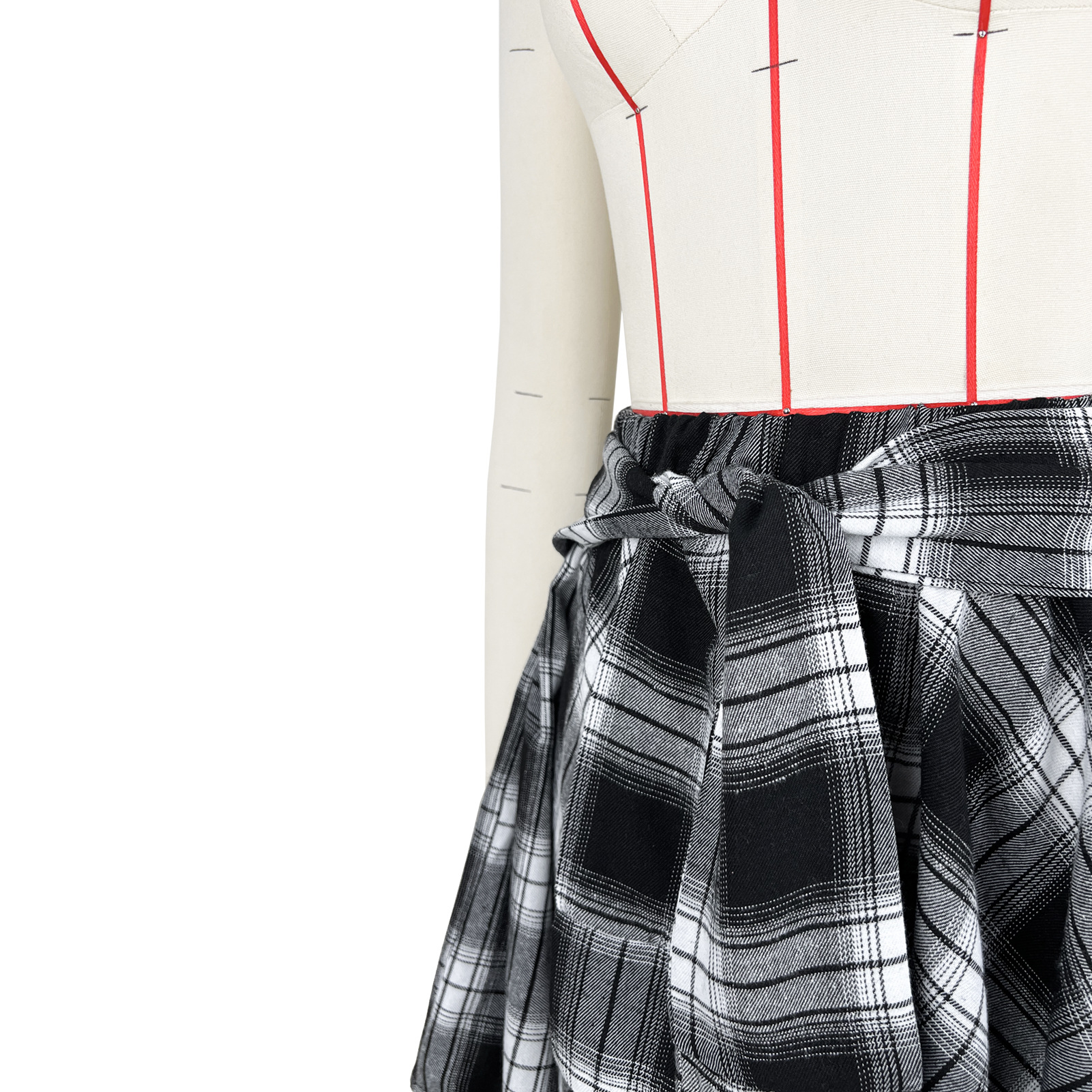 6556 渐变黑白格实拍图 4.jpg