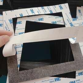 供应阻燃黑色EVA CR泡棉 高密度海绵3M双面 导电防火EVA内衬泡棉