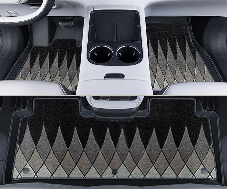 Applicable to Xiaopeng g6 Foot Pad Surrounding Xiaopeng p7/p5 Interior Accessories Cashmere Blanket Car Foot Pad