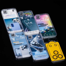 适用iphone17镜头保护膜水晶盒包装17ProAir鹰眼定位钢化膜包装盒