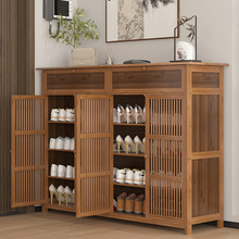 鞋柜大容量家用入户门口室内玄关储物鞋架新中式楼道多层收纳神器