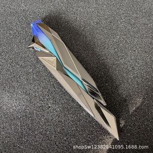 Varorante peripheral model bright starry sky butterfly fling knife fearless contract singularity metal model alloy pendulum