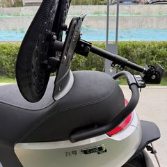 电动车防水透气减震护腰神器骑士外卖员专用可调节伸缩靠背默认项